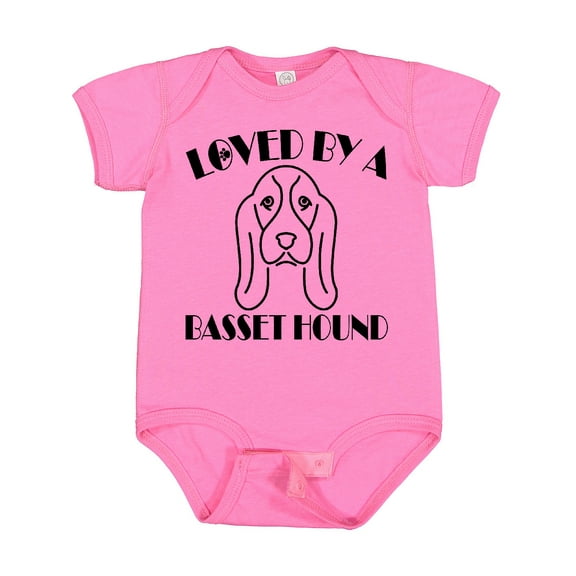 Inktastic Basset Hound Dog Boys or Girls Baby Bodysuit