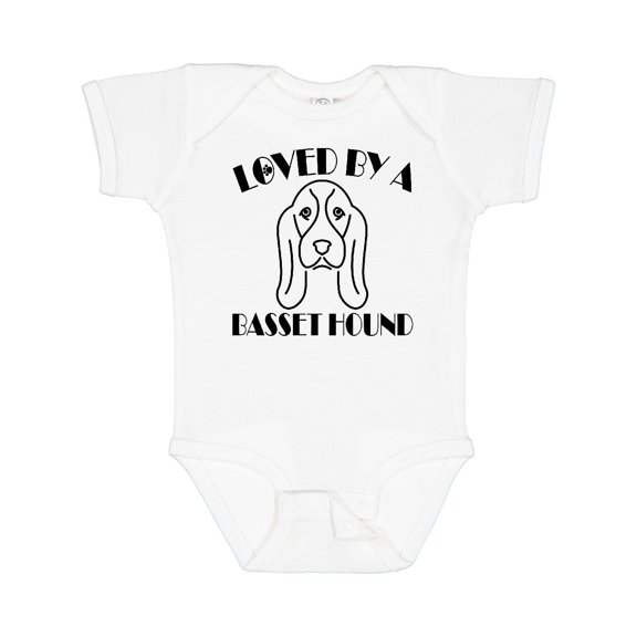 Inktastic Basset Hound Dog Boys or Girls Baby Bodysuit