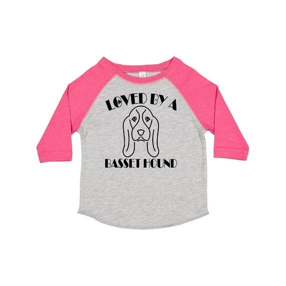 Inktastic Basset Hound Dog Boys or Girls Toddler T-Shirt