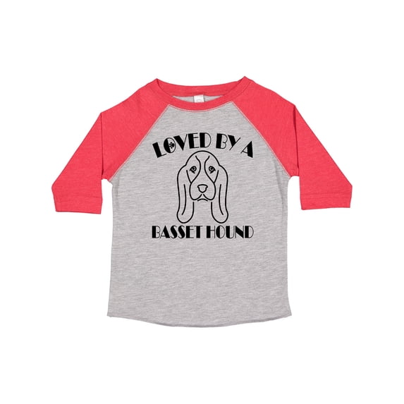 Inktastic Basset Hound Dog Boys or Girls Toddler T-Shirt