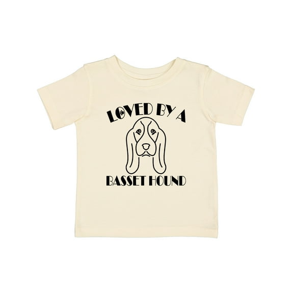 Inktastic Basset Hound Dog Gift Boys or Girls Baby T-Shirt