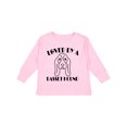 thumbnail image 1 of Inktastic Basset Hound Dog Gift Boys or Girls Long Sleeve Toddler T-Shirt, 1 of 5