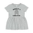 thumbnail image 1 of Inktastic Basset Hound Dog Girls Baby Dress, 1 of 5