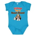 thumbnail image 1 of Inktastic Basset Hound Dog Lover Boys or Girls Baby Bodysuit, 1 of 5
