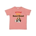 thumbnail image 1 of Inktastic Basset Hound Dog Lover Boys or Girls Toddler T-Shirt, 1 of 5