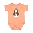 thumbnail image 1 of Inktastic Basset Hound with Floppy Ears Boys or Girls Baby Bodysuit, 1 of 4