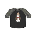 thumbnail image 1 of Inktastic Basset Hound with Floppy Ears Boys or Girls Toddler T-Shirt, 1 of 5
