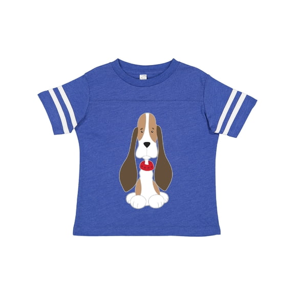 Inktastic Basset Hound with Floppy Ears Boys or Girls Toddler T-Shirt
