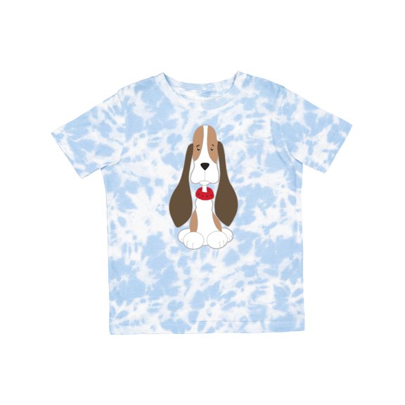 Inktastic Basset Hound with Floppy Ears Boys or Girls Toddler T-Shirt