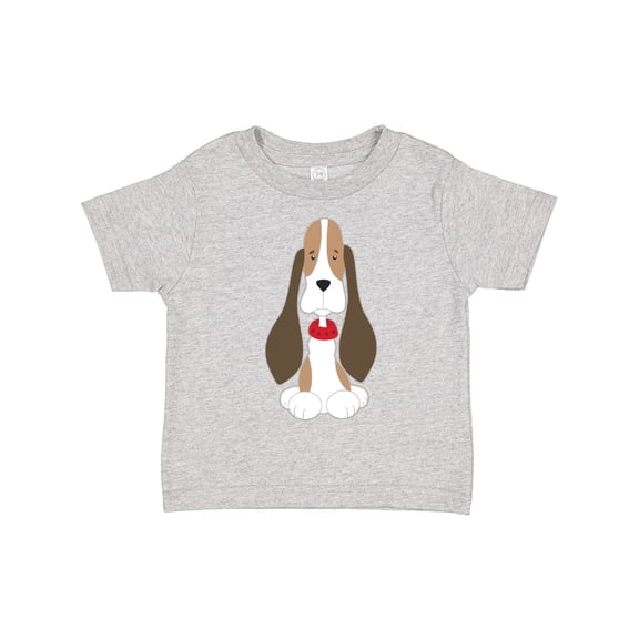 Inktastic Basset Hound with Floppy Ears Boys or Girls Toddler T-Shirt