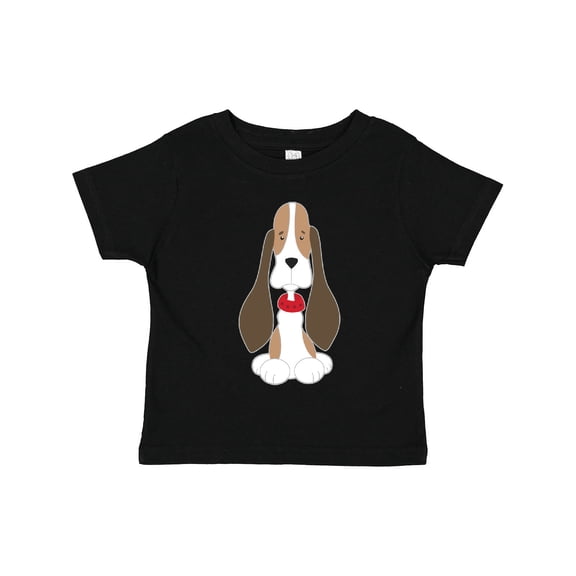 Inktastic Basset Hound with Floppy Ears Boys or Girls Toddler T-Shirt