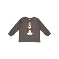thumbnail image 1 of Inktastic Basset Hound with floppy ears Boys or Girls Long Sleeve Toddler T-Shirt, 1 of 5