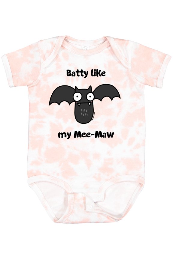 Batty Like My Mee-maw Boys or Girls Baby Bodysuit