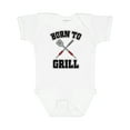thumbnail image 1 of Inktastic Bbq Born to Grill Boys or Girls Baby Bodysuit, 1 of 5