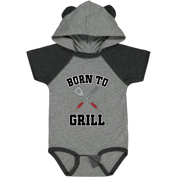 Inktastic Bbq Born to Grill Boys or Girls Baby Bodysuit