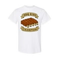 thumbnail image 1 of Inktastic Bbq Ribs Champion Retro Graphic T-Shirt, 1 of 5