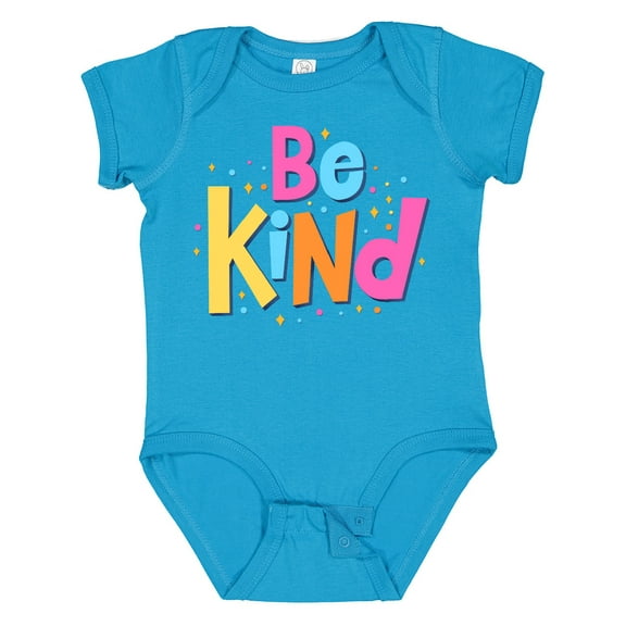 Inktastic Be Kind Inspirational Quote in Color Boys or Girls Baby Bodysuit