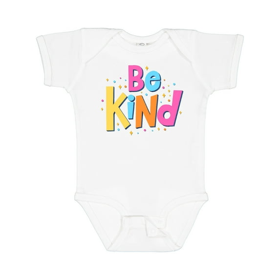 Inktastic Be Kind Inspirational Quote in Color Boys or Girls Baby Bodysuit