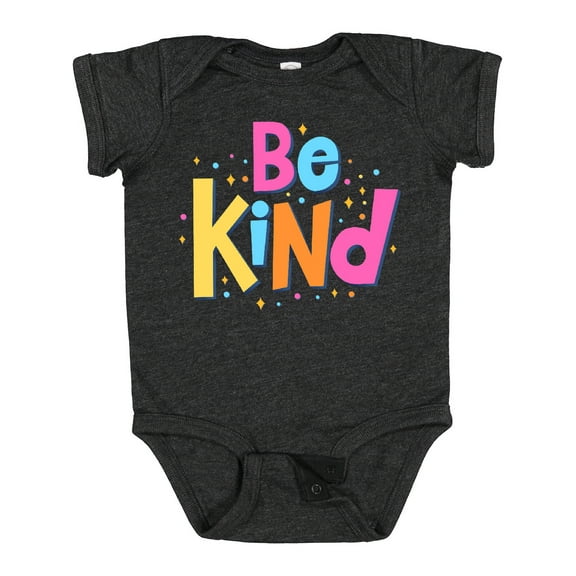 Inktastic Be Kind Inspirational Quote in Color Boys or Girls Baby Bodysuit