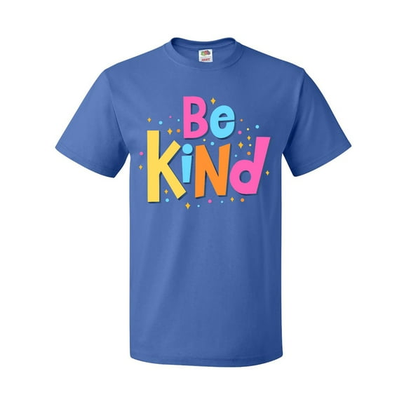 Inktastic Be Kind Inspirational Quote in Color T-Shirt
