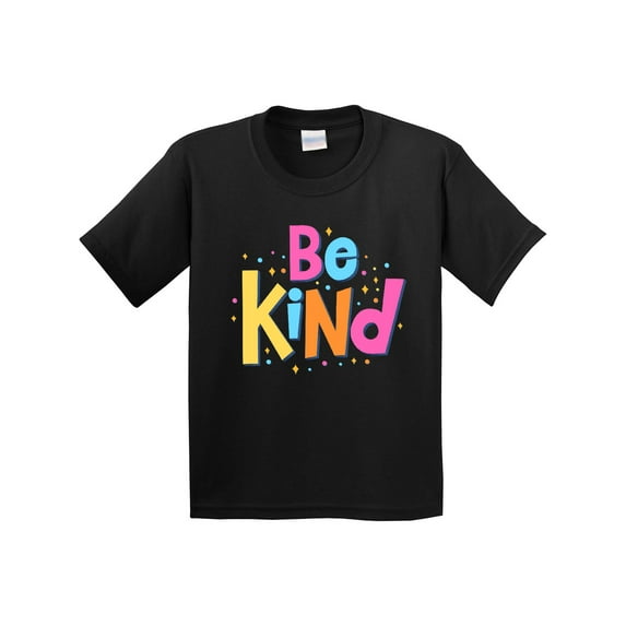 Inktastic Be Kind Inspirational Quote in Color Youth T-Shirt