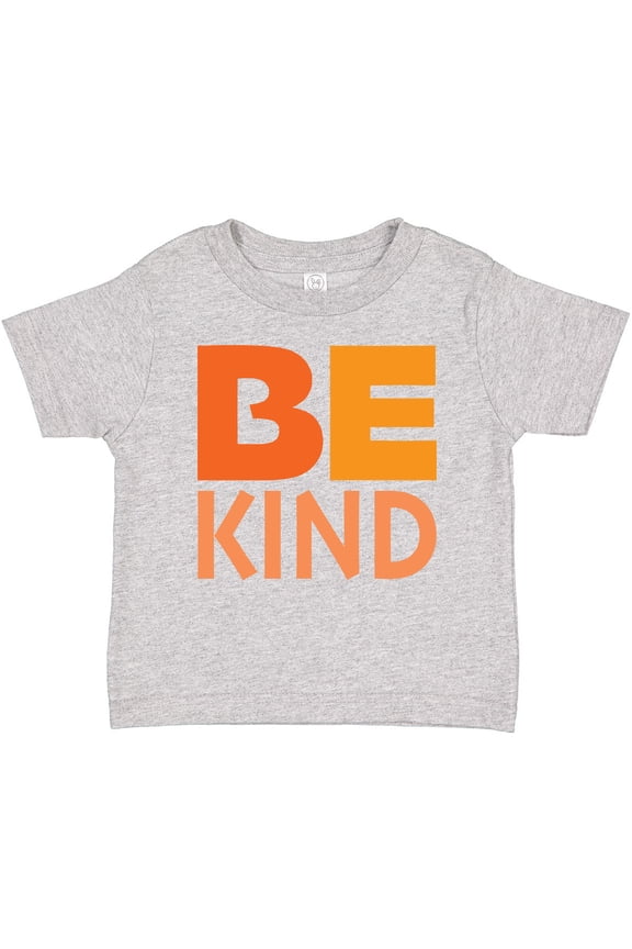 Be Kind Logo In Orange Boys or Girls Baby T-Shirt