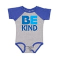 thumbnail image 1 of Inktastic Be Kind Logo in Blue Boys or Girls Baby Bodysuit, 1 of 5