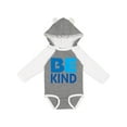 thumbnail image 1 of Inktastic Be Kind Logo in Blue Boys or Girls Long Sleeve Baby Bodysuit, 1 of 5