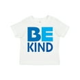 thumbnail image 1 of Inktastic Be Kind Logo in Blue Boys or Girls Toddler T-Shirt, 1 of 5
