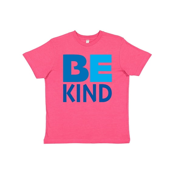 Inktastic Be Kind Logo in Blue Youth T-Shirt