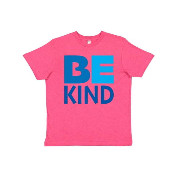 Inktastic Be Kind Logo in Blue Youth T-Shirt