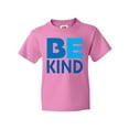thumbnail image 1 of Inktastic Be Kind Logo in Blue Youth T-Shirt, 1 of 5