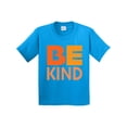 thumbnail image 1 of Inktastic Be Kind Logo in Orange Youth T-Shirt, 1 of 5