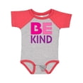 thumbnail image 1 of Inktastic Be Kind Logo in Pink and Purple Boys or Girls Baby Bodysuit, 1 of 5
