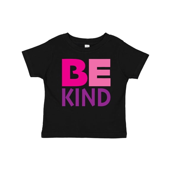 Inktastic Be Kind Logo in Pink and Purple Boys or Girls Baby T-Shirt