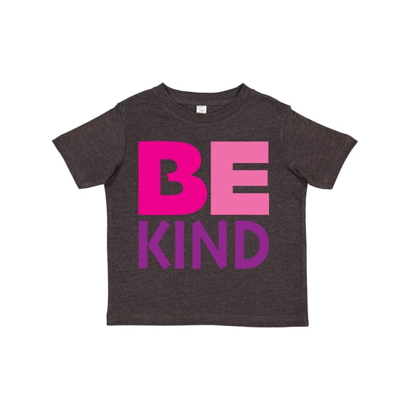 Inktastic Be Kind Logo in Pink and Purple Boys or Girls Toddler T-Shirt
