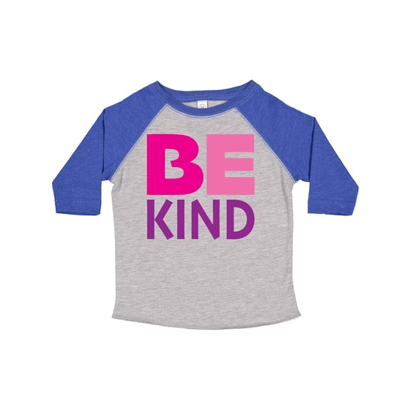 Inktastic Be Kind Logo in Pink and Purple Boys or Girls Toddler T-Shirt