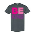 thumbnail image 1 of Inktastic Be Kind Logo in Pink and Purple T-Shirt, 1 of 5