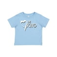 thumbnail image 1 of Inktastic Be Kind with Heart Ribbon in White Text Boys or Girls Baby T-Shirt, 1 of 5
