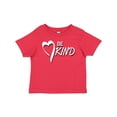 thumbnail image 1 of Inktastic Be Kind with Heart Ribbon in White Text Boys or Girls Baby T-Shirt, 1 of 5