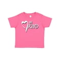 thumbnail image 1 of Inktastic Be Kind with Heart Ribbon in White Text Boys or Girls Baby T-Shirt, 1 of 5
