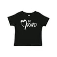 thumbnail image 1 of Inktastic Be Kind with Heart Ribbon in White Text Boys or Girls Baby T-Shirt, 1 of 5