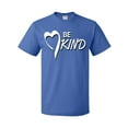 thumbnail image 1 of Inktastic Be Kind with Heart Ribbon in White Text T-Shirt, 1 of 5