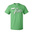 thumbnail image 1 of Inktastic Be Kind with Heart Ribbon in White Text T-Shirt, 1 of 5