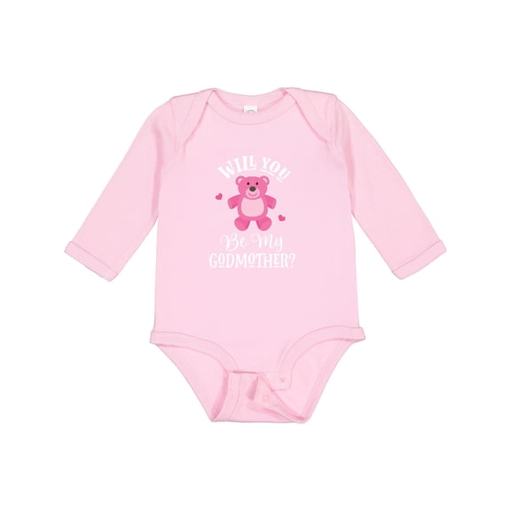 Inktastic Be My Godmother Baby Girl Girls Long Sleeve Baby Bodysuit