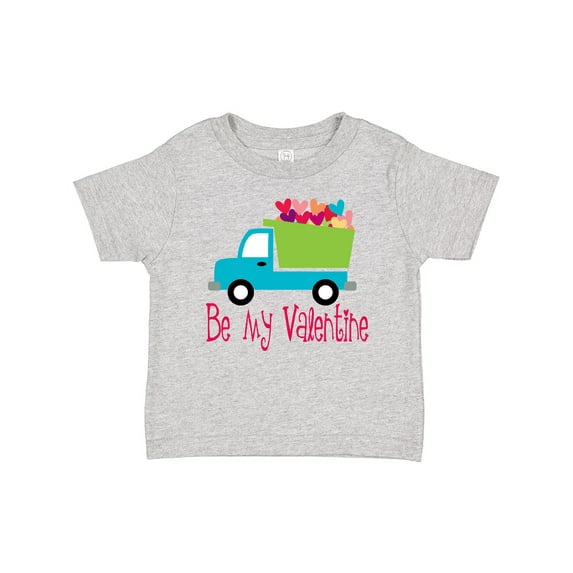 Inktastic Be My Valentine Heart Truck Boys or Girls Baby T-Shirt