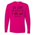 thumbnail image 1 of Inktastic Be Still and Know That I Am God Psalm 46:10 Long Sleeve T-Shirt, 1 of 5