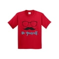 thumbnail image 1 of Inktastic Be Yourself, Glasses, Mustache, Moustache Youth T-Shirt, 1 of 5