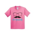 thumbnail image 1 of Inktastic Be Yourself, Glasses, Mustache, Moustache Youth T-Shirt, 1 of 5