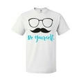 thumbnail image 1 of Inktastic Be Yourself, Glasses, Mustache, Moustache T-Shirt, 1 of 5